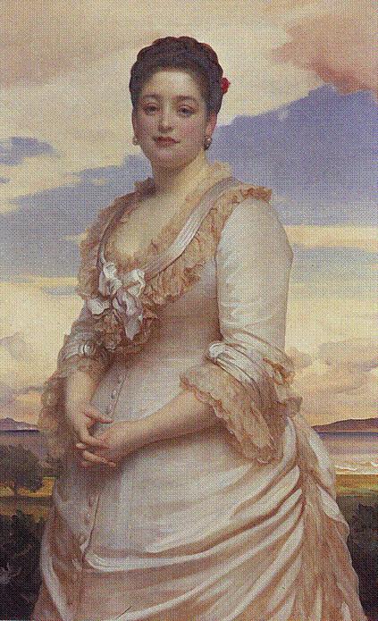 WikiOO.org - Encyclopedia of Fine Arts - Lukisan, Artwork Lord Frederic Leighton - Hannah de Rothschild