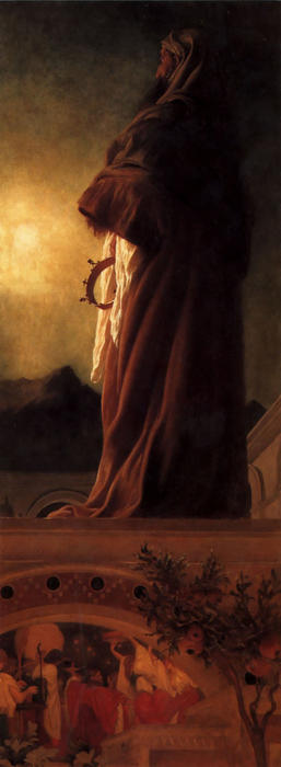 Wikioo.org - The Encyclopedia of Fine Arts - Painting, Artwork by Lord Frederic Leighton - Joseph of Arimathea