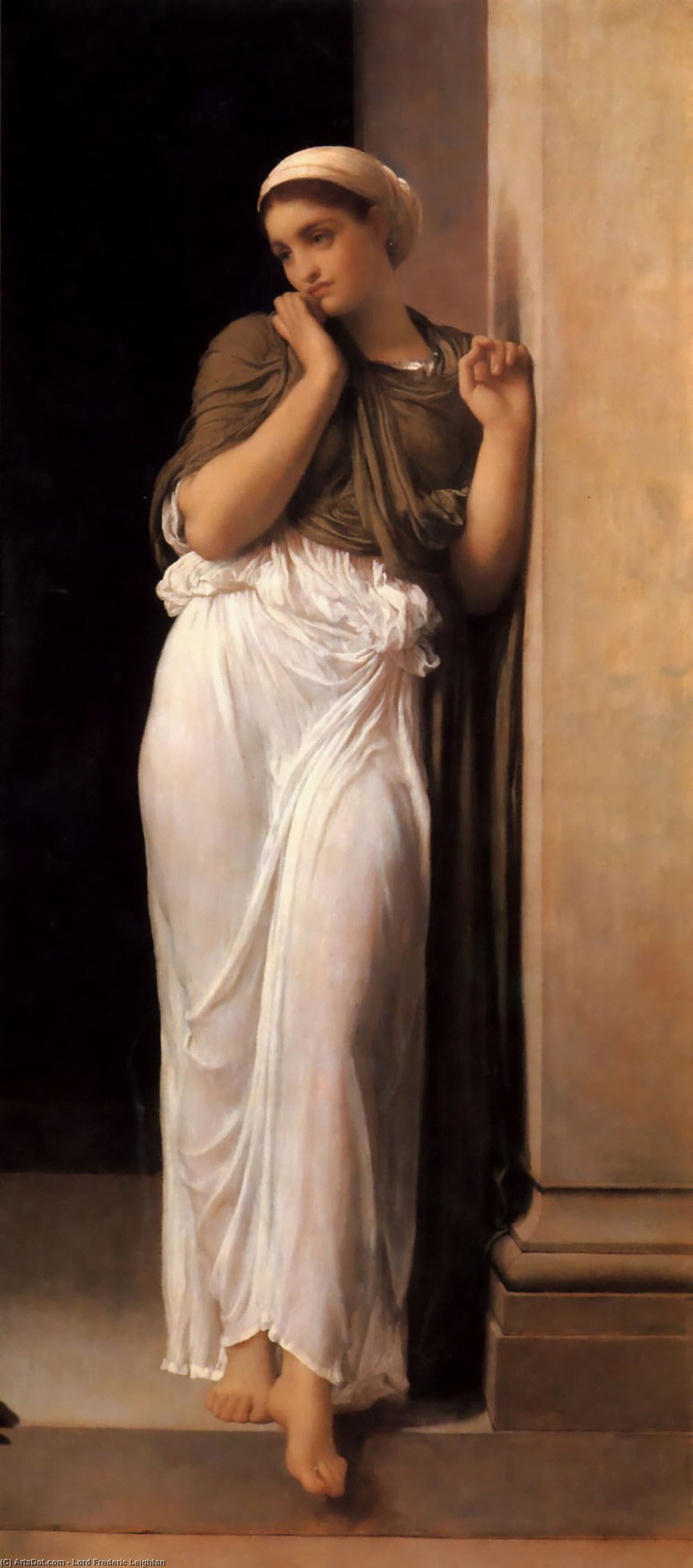 Wikioo.org - The Encyclopedia of Fine Arts - Painting, Artwork by Lord Frederic Leighton - Nausicaa