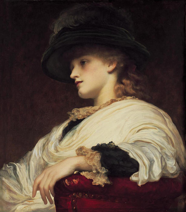 WikiOO.org - Encyclopedia of Fine Arts - Schilderen, Artwork Lord Frederic Leighton - Phoebe