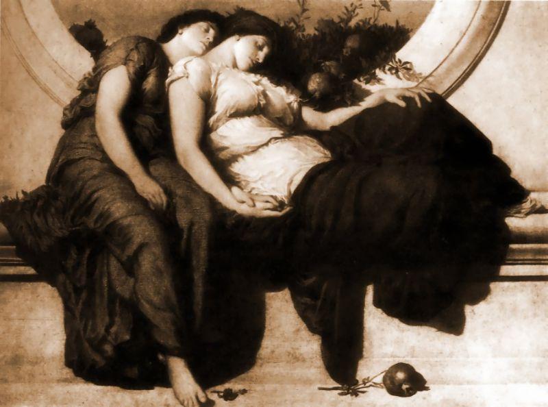 Wikioo.org - The Encyclopedia of Fine Arts - Painting, Artwork by Lord Frederic Leighton - Summer Noon