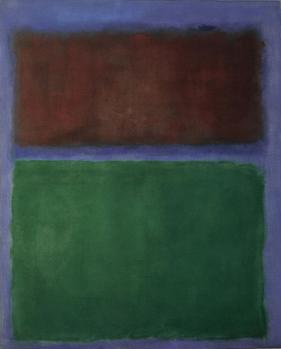 Wikioo.org - The Encyclopedia of Fine Arts - Painting, Artwork by Mark Rothko (Marcus Rothkowitz) - Earth and Green