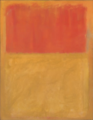 Wikioo.org - Bách khoa toàn thư về mỹ thuật - Vẽ tranh, Tác phẩm nghệ thuật Mark Rothko (Marcus Rothkowitz) - Orange and Tan