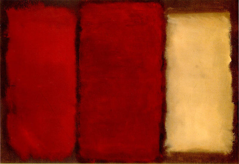 WikiOO.org - Encyclopedia of Fine Arts - Maleri, Artwork Mark Rothko (Marcus Rothkowitz) - Three
