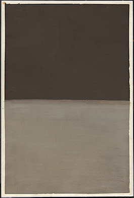 Wikioo.org - Bách khoa toàn thư về mỹ thuật - Vẽ tranh, Tác phẩm nghệ thuật Mark Rothko (Marcus Rothkowitz) - Untitled (brown and gray) 2