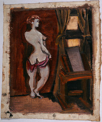 WikiOO.org - Enciclopedia of Fine Arts - Pictura, lucrări de artă Mark Rothko (Marcus Rothkowitz) - Untitled (nude) 1