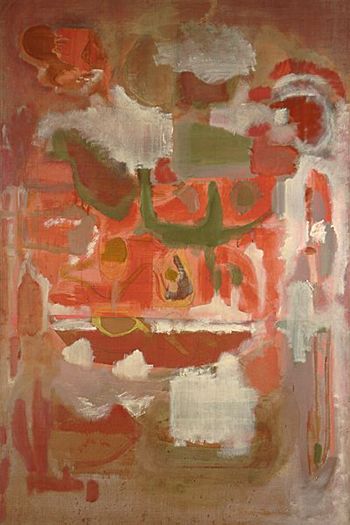 Wikioo.org - The Encyclopedia of Fine Arts - Painting, Artwork by Mark Rothko (Marcus Rothkowitz) - Untitled 1