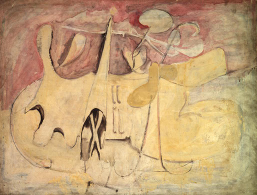 Wikioo.org - The Encyclopedia of Fine Arts - Painting, Artwork by Mark Rothko (Marcus Rothkowitz) - Untitled 55