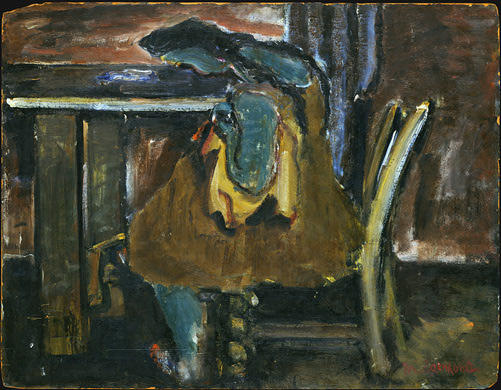 Wikioo.org - The Encyclopedia of Fine Arts - Painting, Artwork by Mark Rothko (Marcus Rothkowitz) - Woman Sewing