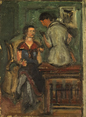WikiOO.org - Encyclopedia of Fine Arts - Maleri, Artwork Mark Rothko (Marcus Rothkowitz) - Women Talking