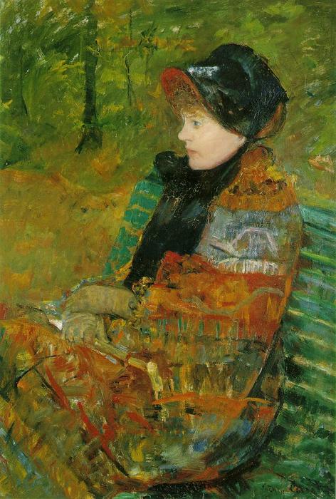 Wikioo.org – L'Encyclopédie des Beaux Arts - Peinture, Oeuvre de Mary Stevenson Cassatt - L'automne