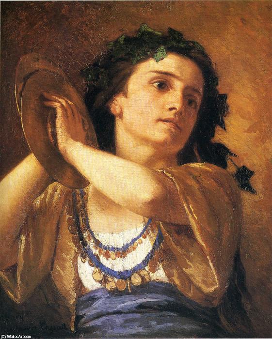 WikiOO.org - Encyclopedia of Fine Arts - Maalaus, taideteos Mary Stevenson Cassatt - Bacchante