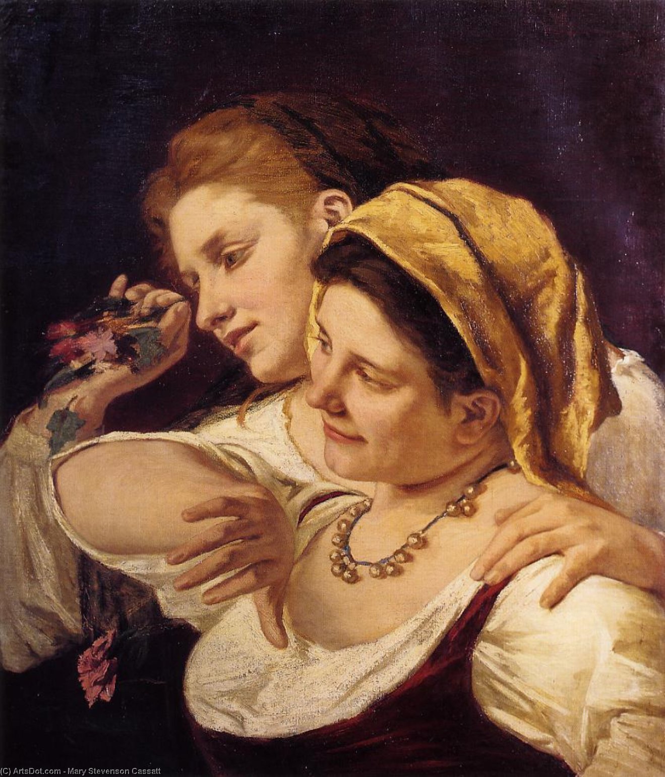 Wikioo.org - The Encyclopedia of Fine Arts - Painting, Artwork by Mary Stevenson Cassatt - During carnival