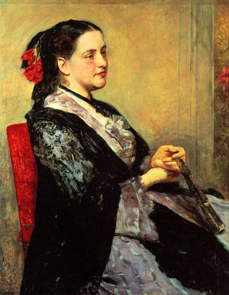 Wikioo.org - The Encyclopedia of Fine Arts - Painting, Artwork by Mary Stevenson Cassatt - Portrait of a Lady, Seville