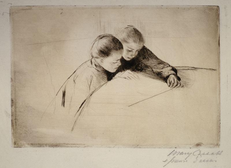 Wikioo.org – L'Encyclopédie des Beaux Arts - Peinture, Oeuvre de Mary Stevenson Cassatt - La carte