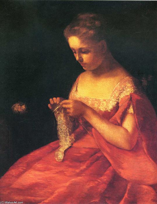 WikiOO.org - Encyclopedia of Fine Arts - Maleri, Artwork Mary Stevenson Cassatt - The Young Bride