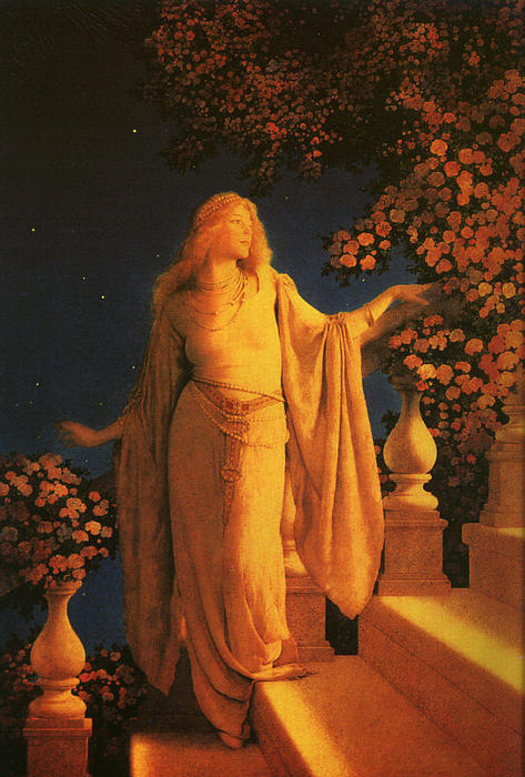 Wikioo.org - The Encyclopedia of Fine Arts - Painting, Artwork by Maxfield Parrish - Enchantment