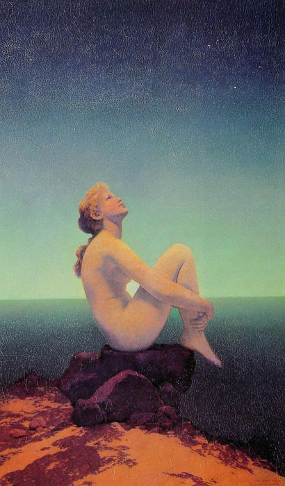 Wikioo.org - The Encyclopedia of Fine Arts - Painting, Artwork by Maxfield Parrish - Stars