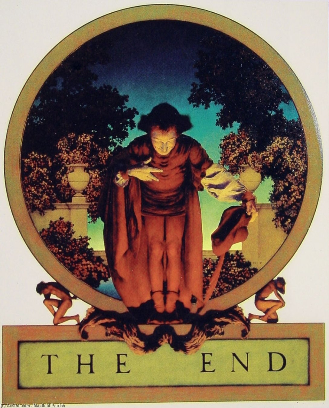 WikiOO.org - Encyclopedia of Fine Arts - Lukisan, Artwork Maxfield Parrish - The End