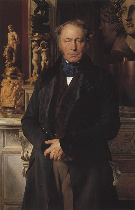 Wikioo.org - The Encyclopedia of Fine Arts - Painting, Artwork by Paul Delaroche (Hippolyte Delaroche) - Portrait