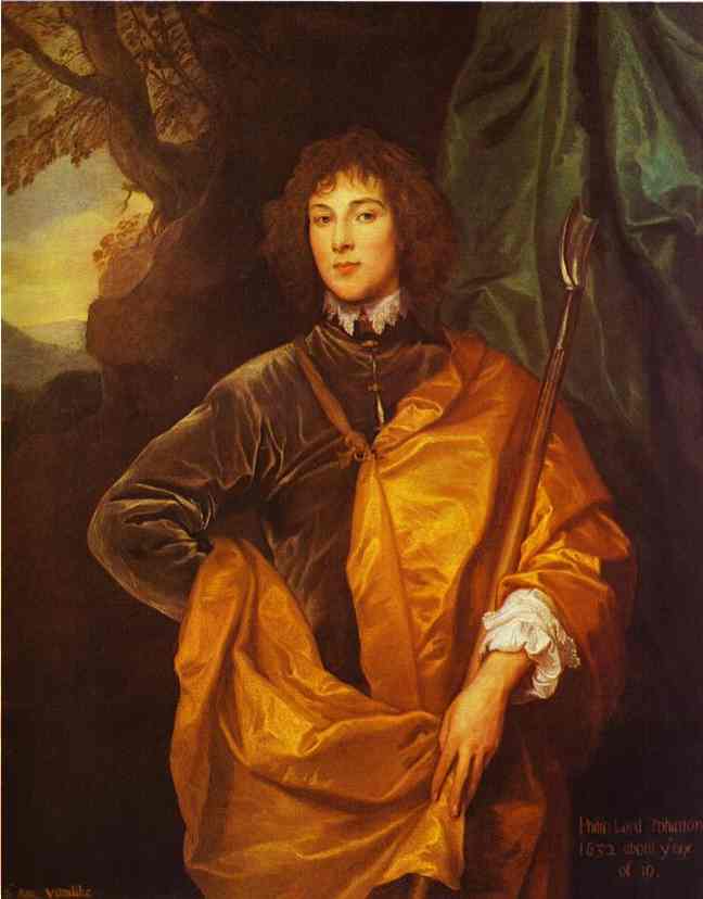 WikiOO.org - Encyclopedia of Fine Arts - Maľba, Artwork Anthony Van Dyck - Philip, Lord Wharton