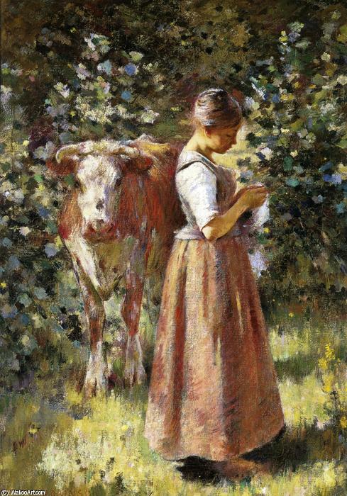 Wikioo.org - The Encyclopedia of Fine Arts - Painting, Artwork by Theodore Robinson - La Vachère