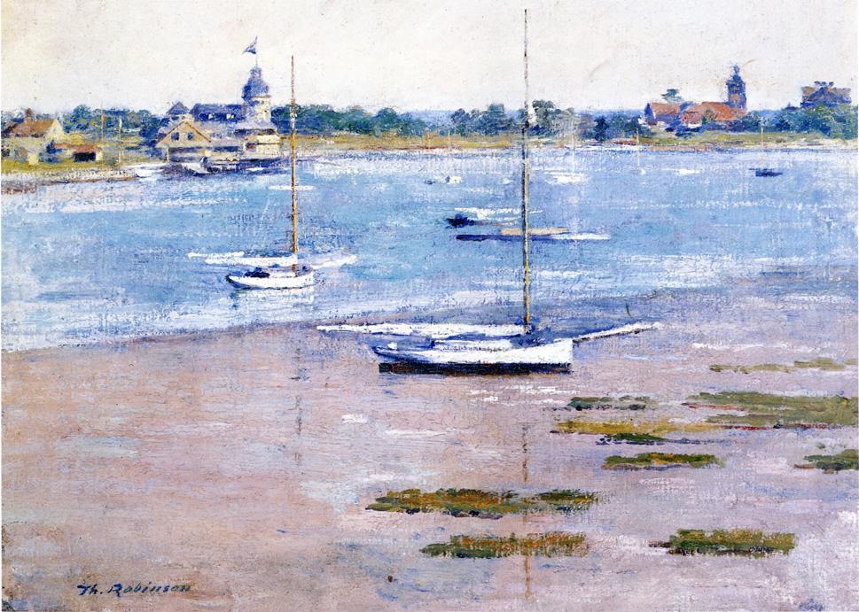 Wikioo.org - The Encyclopedia of Fine Arts - Painting, Artwork by Theodore Robinson - Low Tide