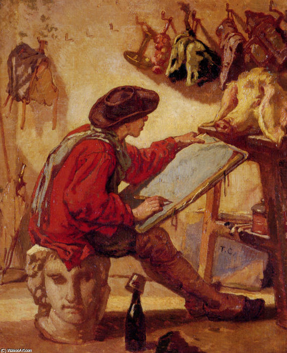 WikiOO.org - אנציקלופדיה לאמנויות יפות - ציור, יצירות אמנות Thomas Couture - The Realist 1