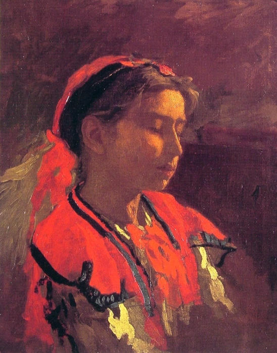 Wikioo.org – La Enciclopedia de las Bellas Artes - Pintura, Obras de arte de Thomas Eakins - Carmelita Requena