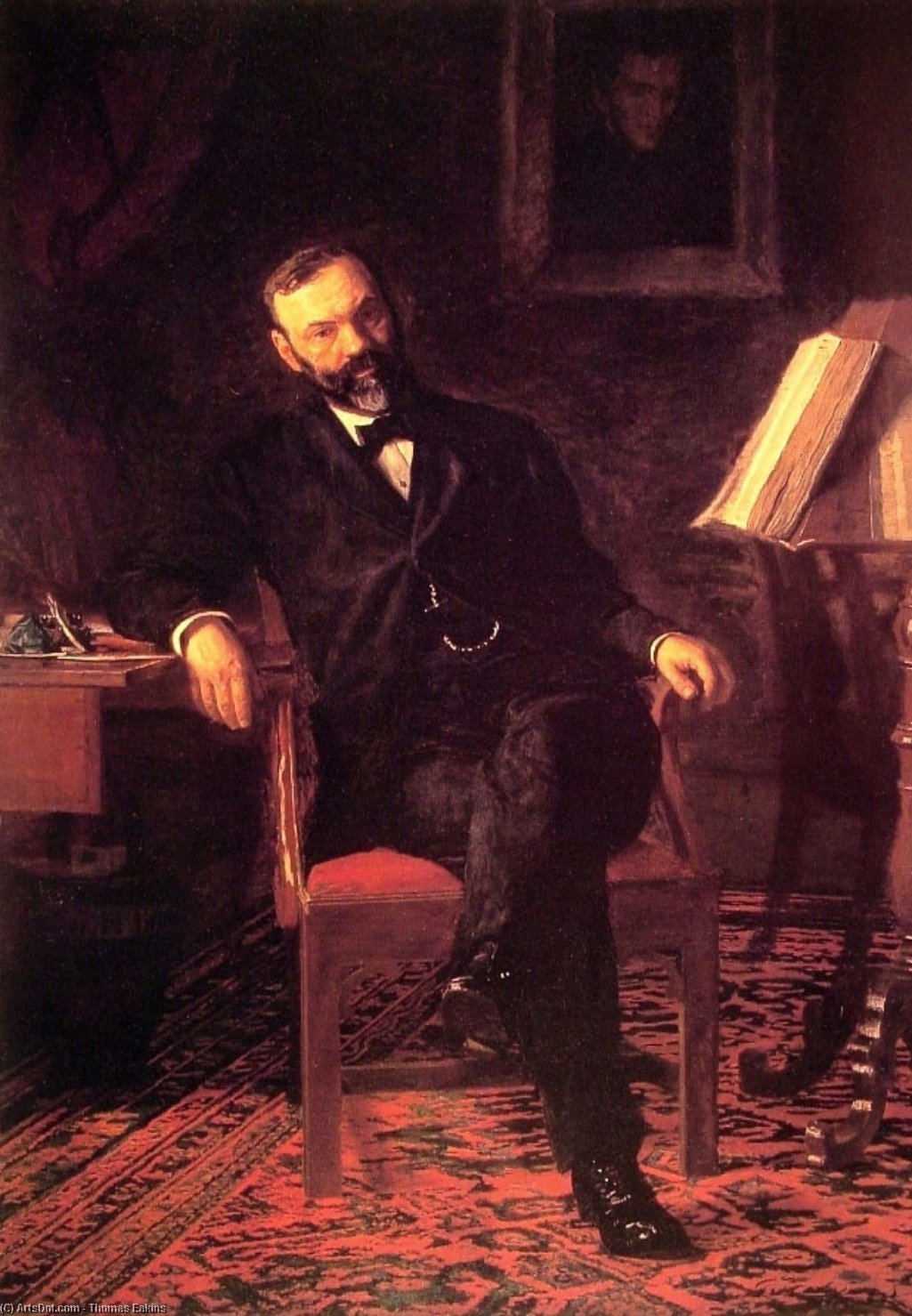 Wikioo.org - The Encyclopedia of Fine Arts - Painting, Artwork by Thomas Eakins - Dr John H. Brinton