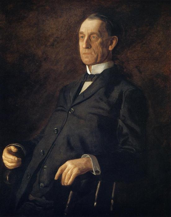 WikiOO.org - Encyclopedia of Fine Arts - Lukisan, Artwork Thomas Eakins - Portrait of Asburyh W. Lee