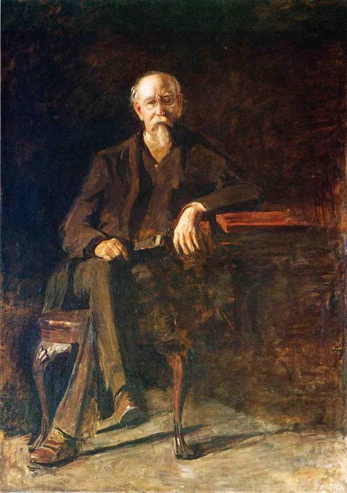 Wikioo.org - The Encyclopedia of Fine Arts - Painting, Artwork by Thomas Eakins - Portrait of Dr. William Thompson