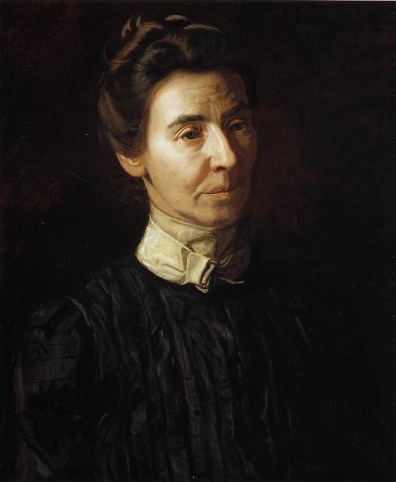 Wikioo.org - The Encyclopedia of Fine Arts - Painting, Artwork by Thomas Eakins - Portrait of Mary Adeline Williams