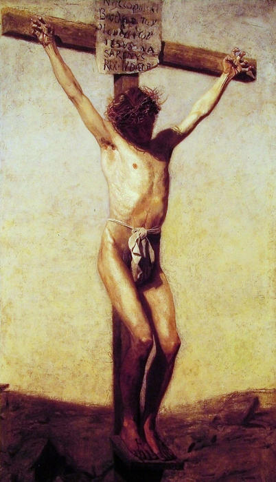 WikiOO.org - Encyclopedia of Fine Arts - Målning, konstverk Thomas Eakins - The Crucifixion