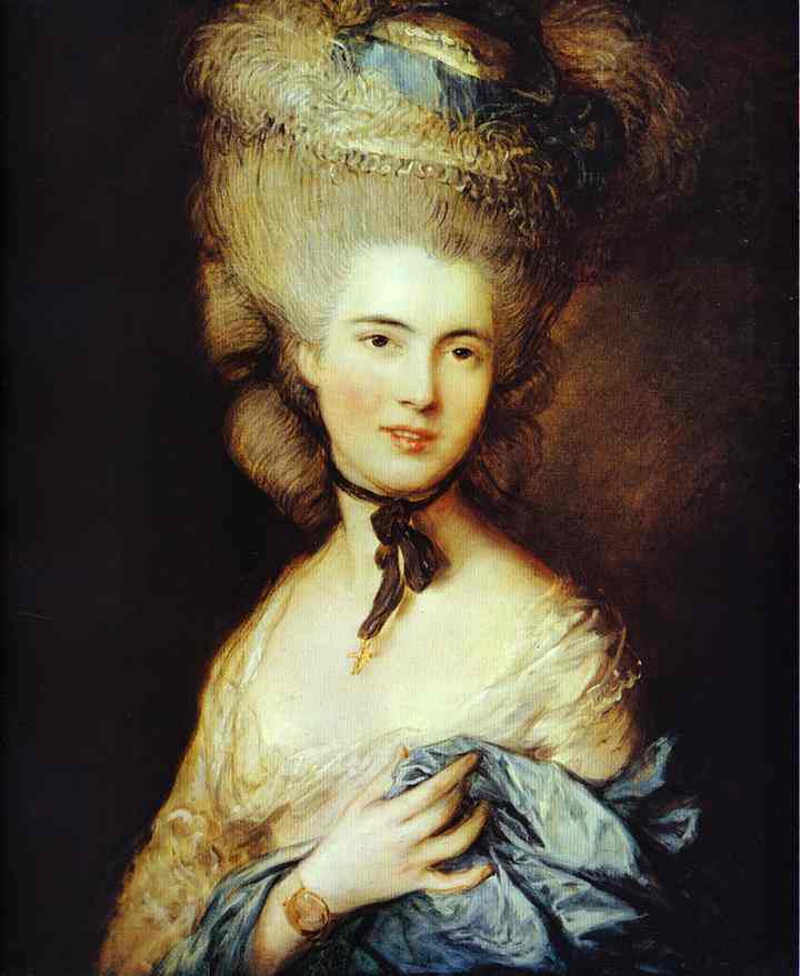 Wikioo.org - The Encyclopedia of Fine Arts - Painting, Artwork by Thomas Gainsborough - Duchess of Beaufort