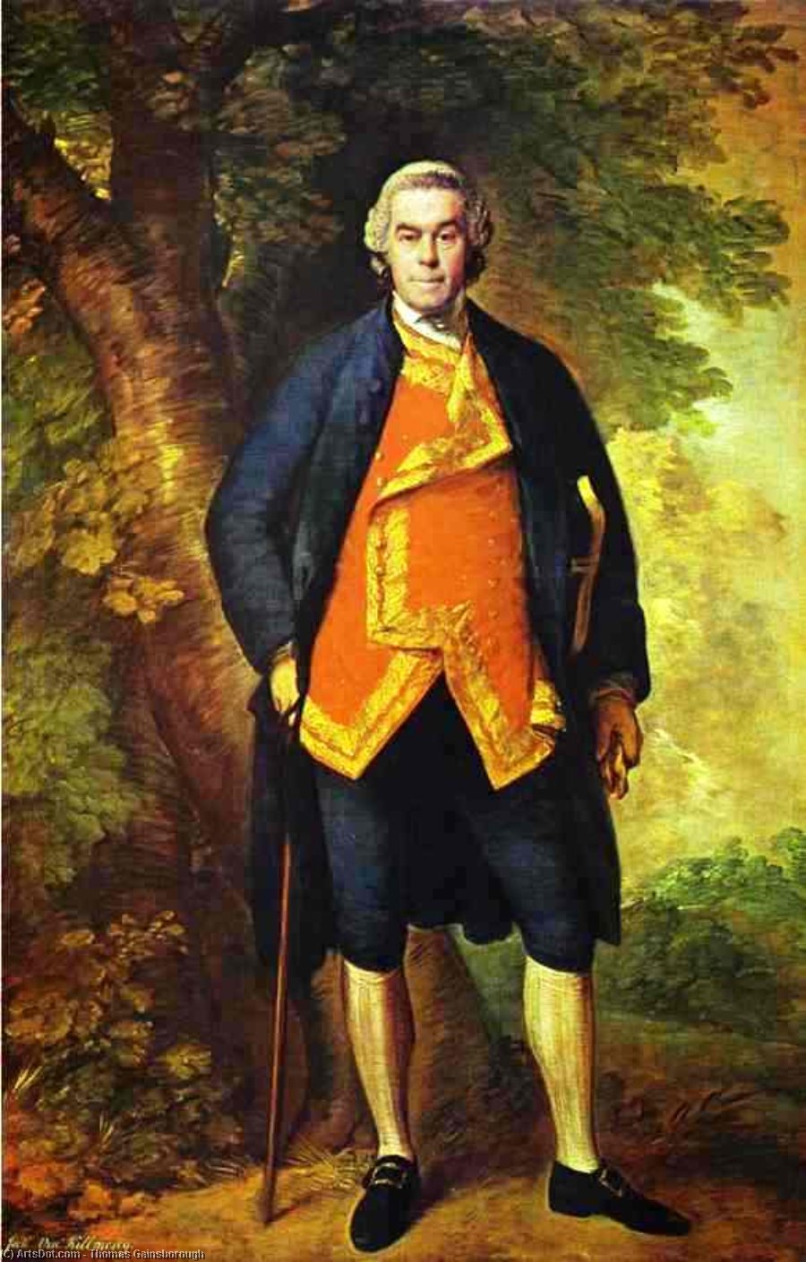 WikiOO.org - 백과 사전 - 회화, 삽화 Thomas Gainsborough - John, 10th Viscount Kilmorey