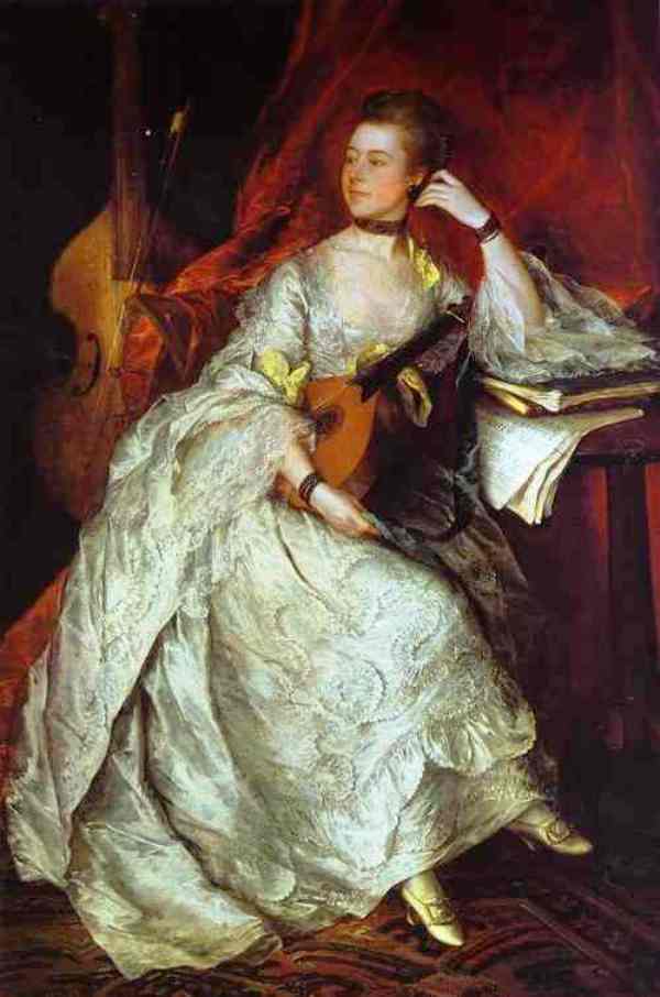Wikioo.org - The Encyclopedia of Fine Arts - Painting, Artwork by Thomas Gainsborough - Mrs. Philip Thicknesse, nee Anne Ford
