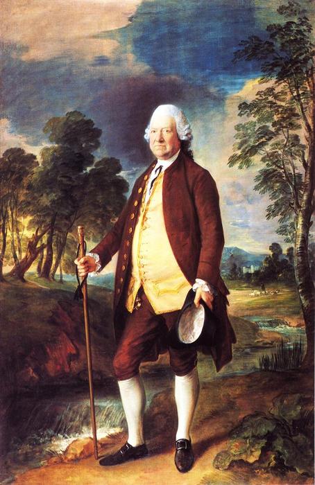 Wikioo.org – La Enciclopedia de las Bellas Artes - Pintura, Obras de arte de Thomas Gainsborough - Sir Benjamin Truman