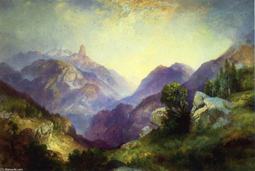 Wikioo.org - The Encyclopedia of Fine Arts - Painting, Artwork by Thomas Moran - Index Peak
