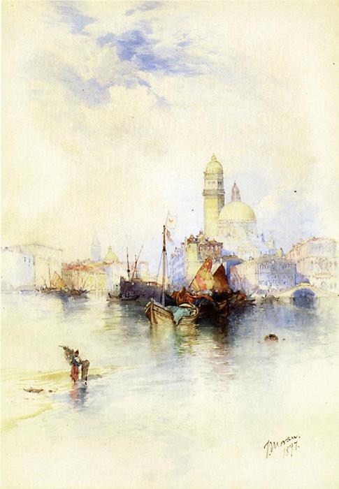Wikioo.org - The Encyclopedia of Fine Arts - Painting, Artwork by Thomas Moran - Venice 2