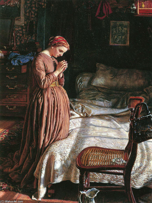 WikiOO.org - Encyclopedia of Fine Arts - Malba, Artwork William Holman Hunt - Morning