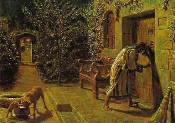WikiOO.org - Encyclopedia of Fine Arts - Målning, konstverk William Holman Hunt - The Importunate Neighbour