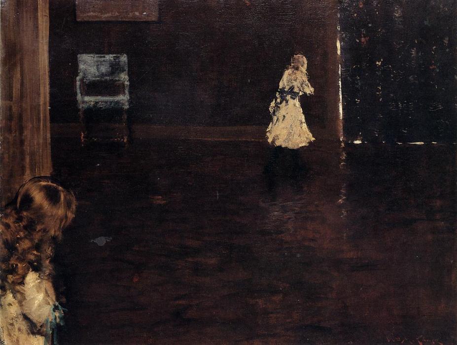 Wikioo.org - The Encyclopedia of Fine Arts - Painting, Artwork by William Merritt Chase - Hide and Seek