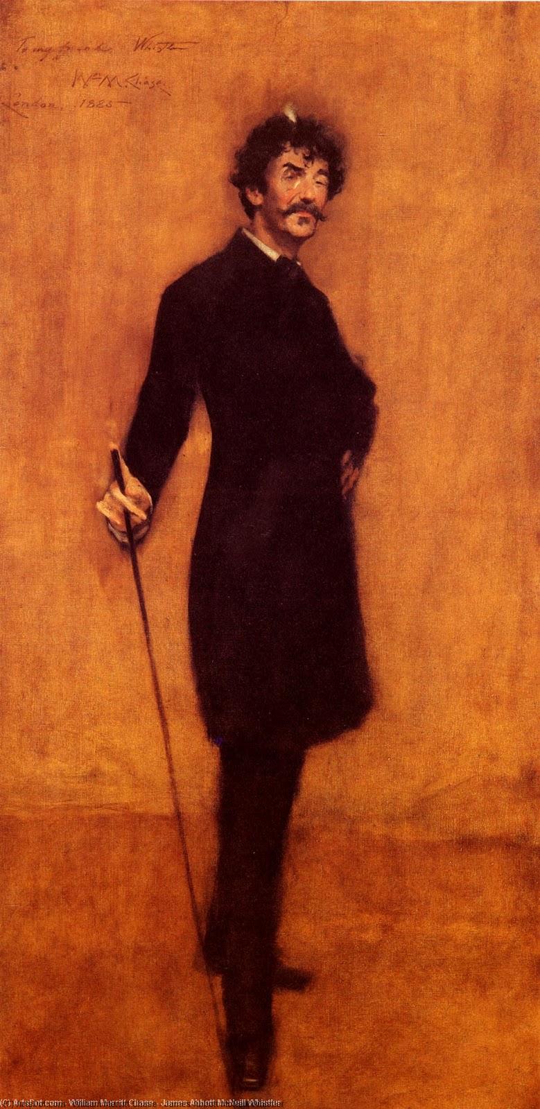 Wikioo.org - The Encyclopedia of Fine Arts - Painting, Artwork by William Merritt Chase - James Abbott McNeill Whistler
