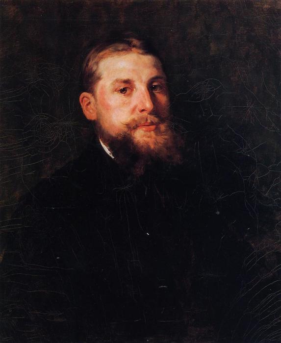 WikiOO.org - Enciclopedia of Fine Arts - Pictura, lucrări de artă William Merritt Chase - Portrait of a Gentleman