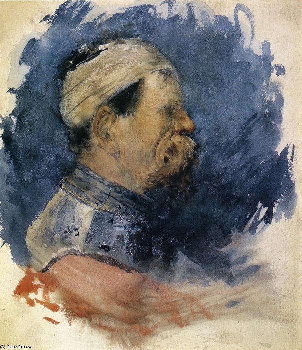 WikiOO.org - دایره المعارف هنرهای زیبا - نقاشی، آثار هنری William Merritt Chase - Portrait of a Man