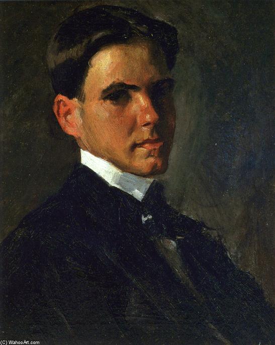 Wikioo.org - The Encyclopedia of Fine Arts - Painting, Artwork by William Merritt Chase - Portrait of Julian Oderdonk