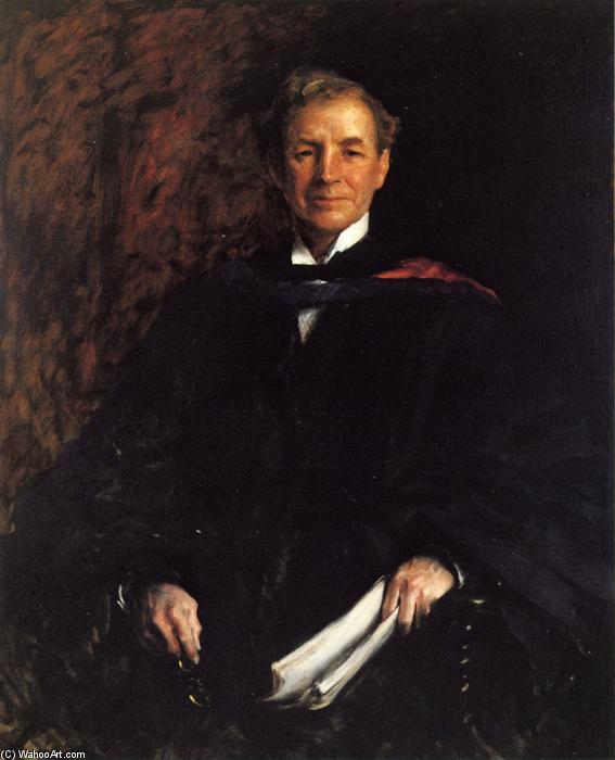 Wikioo.org - The Encyclopedia of Fine Arts - Painting, Artwork by William Merritt Chase - Portrait of President William Waugh Smith