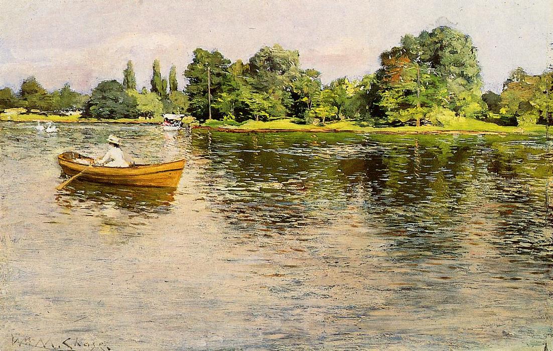 Wikioo.org - The Encyclopedia of Fine Arts - Painting, Artwork by William Merritt Chase - Summertime