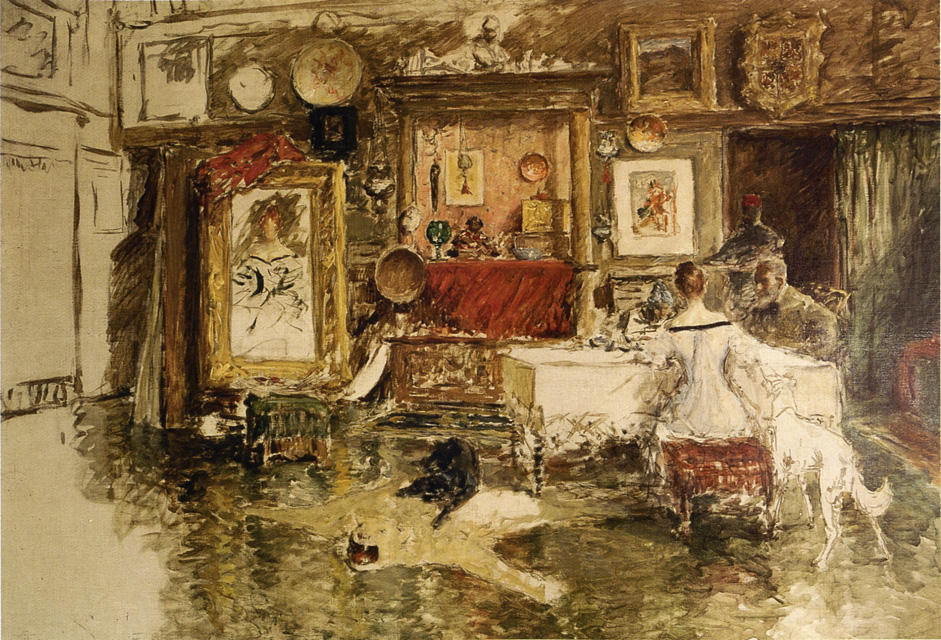 Wikioo.org - The Encyclopedia of Fine Arts - Painting, Artwork by William Merritt Chase - The Tenth Street Studio 1